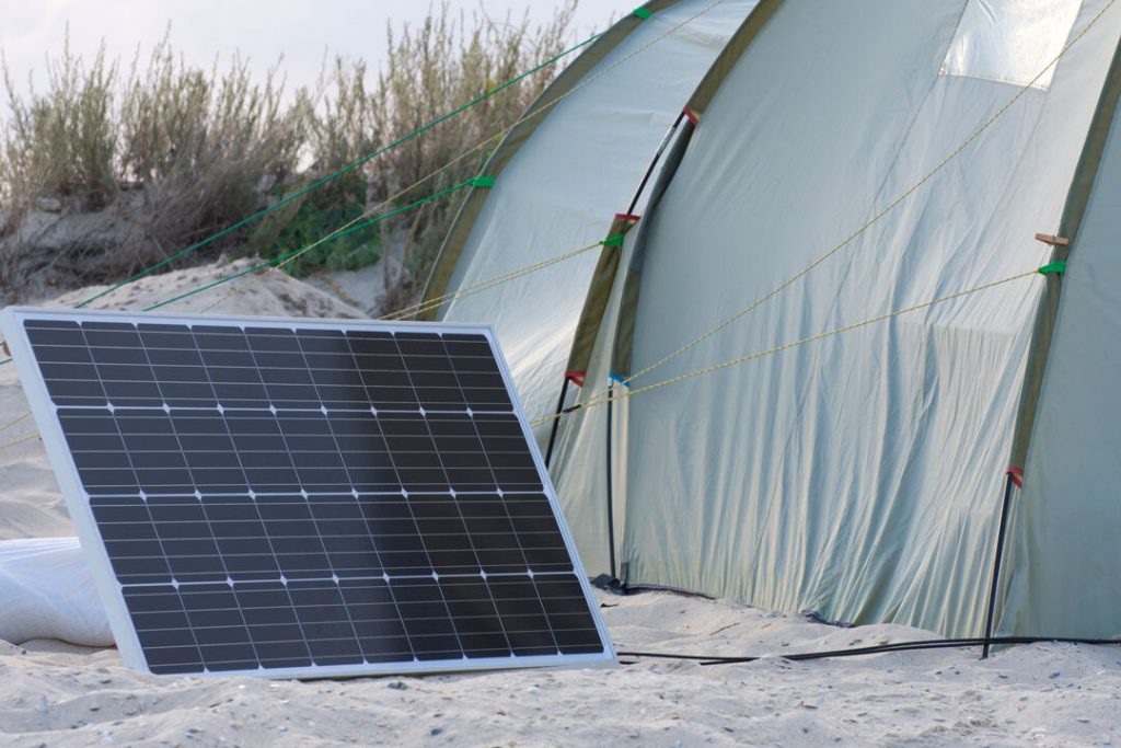 Camping Solaranlage