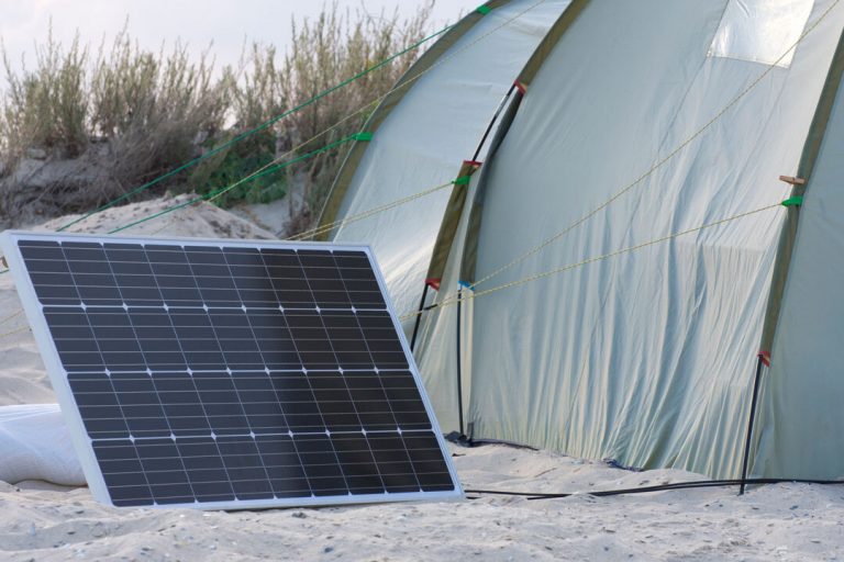 Camping Solaranlage